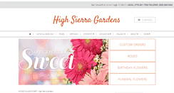 Desktop Screenshot of highsierragardens.net